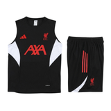 Liverpool Black Sleeveless Set