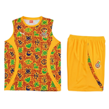 Ghana Yellow Sleeveless Set