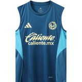 Club America Blue Sleeveless Set