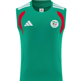 Algeria Green Sleeveless Set