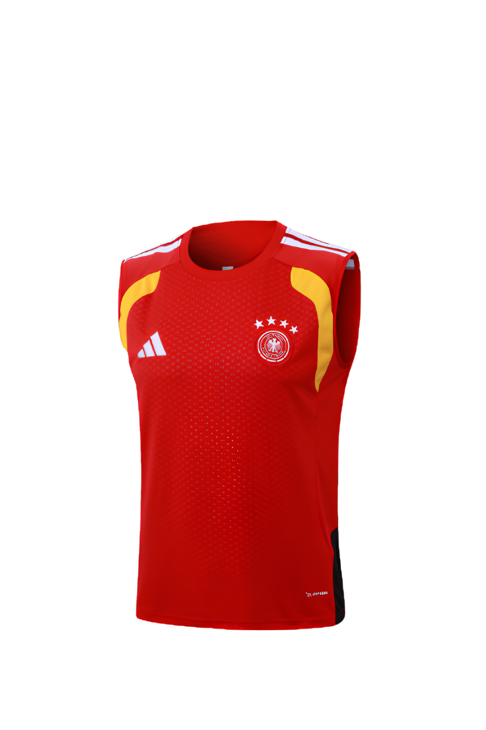 Germany Red Sleeveless Set