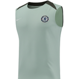 Chelsea Light Green Sleeveless Set