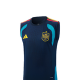 Spain Sapphire Blue Sleeveless Set