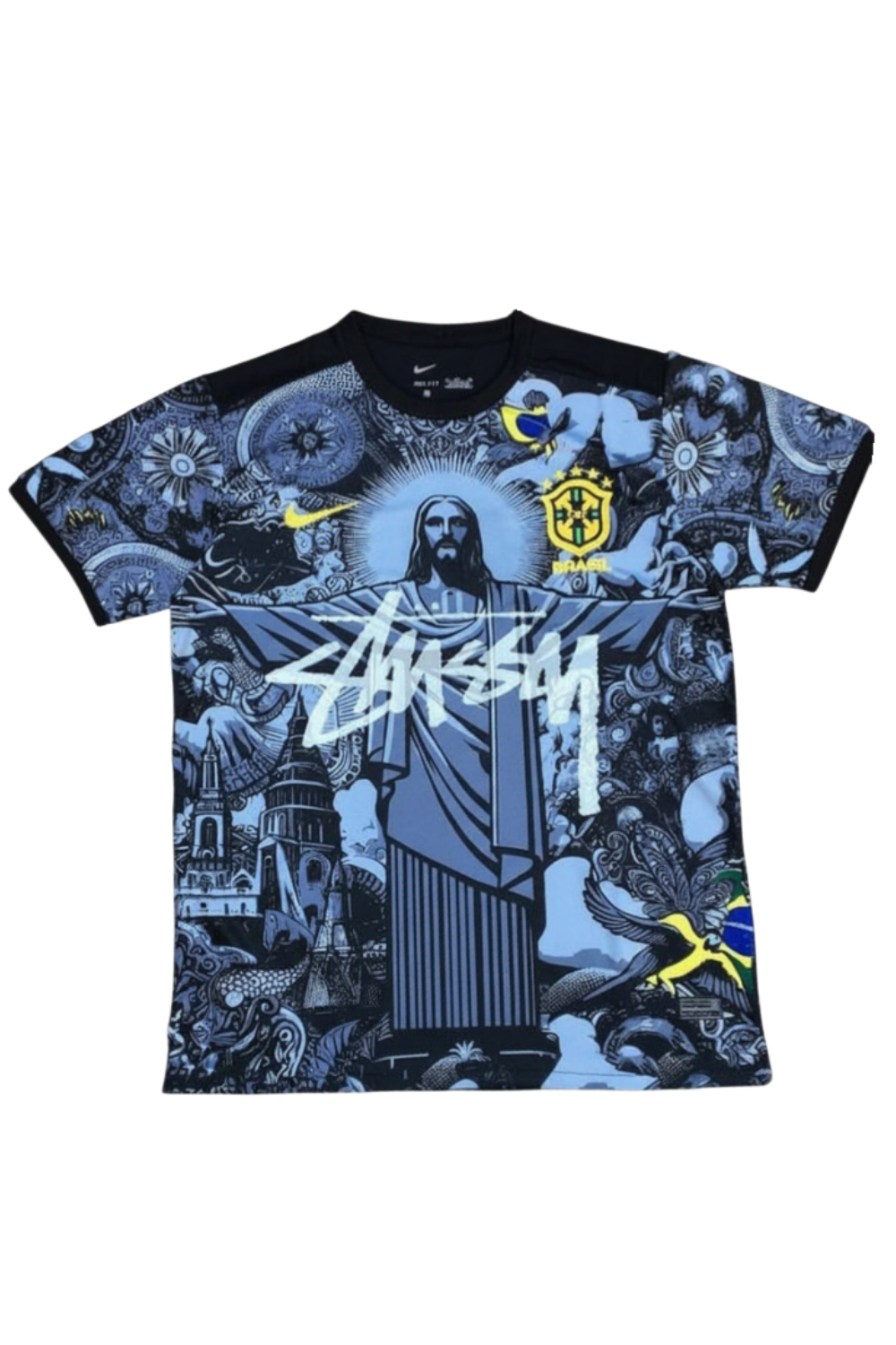 Brazil "Jesus" Limited Jersey x Stüssy