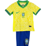 Brazil 2024 Home Jersey Kids Size