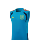 Spain Lake Blue Sleeveless Set