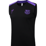 Barcelona Black Sleeveless Set