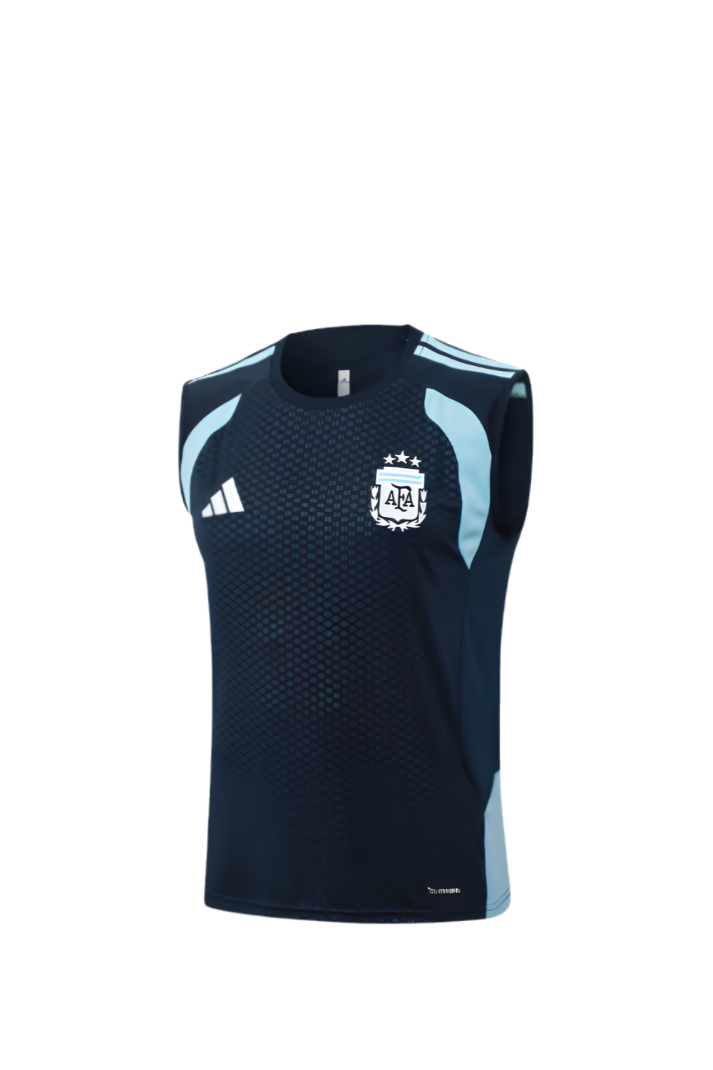 Argentina Sapphire Blue Sleeveless Set