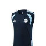 Argentina Sapphire Blue Sleeveless Set