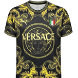 Italy x Versace Special Black Yellow Jersey 2024