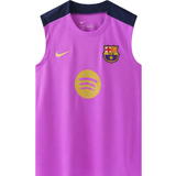 Barcelona Purple Sleeveless Set