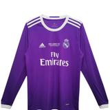 Real Madrid Retro 2016-2017 Long Sleeve Away Kit