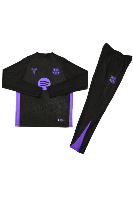 Barcelona Black and Purple Tracksuit