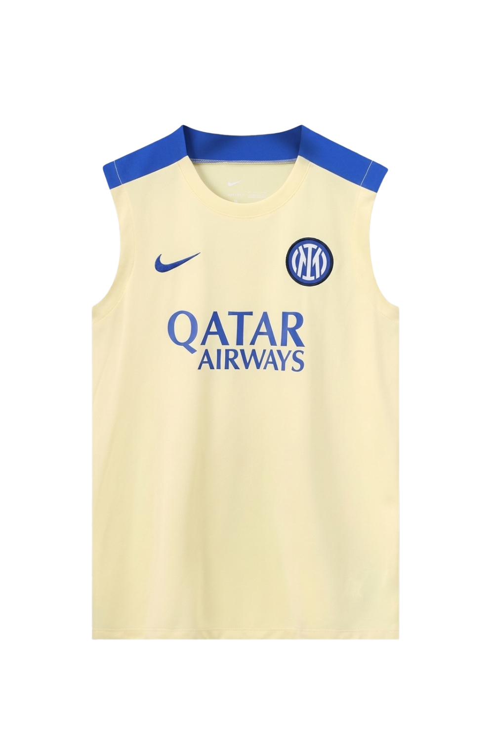 Inter Milan Beige Sleeveless Set