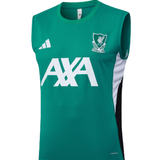 Liverpool Green Sleeveless Set