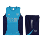 Arsenal Lake Blue Sleeveless Set
