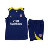 Atletico Madrid Royal Blue Sleeveless Set