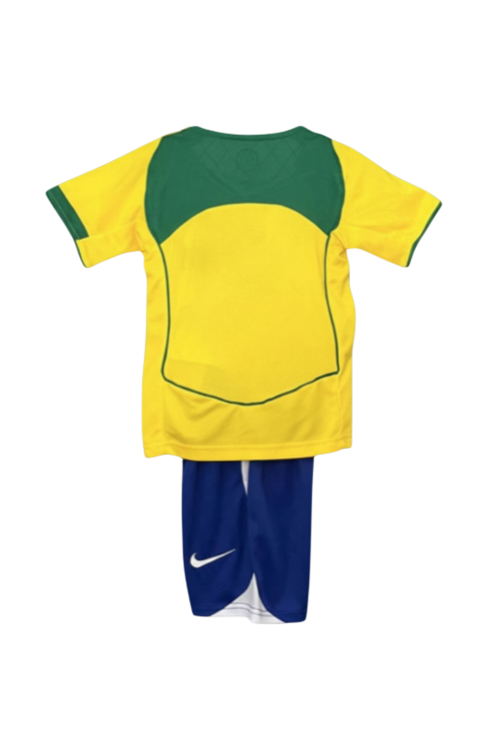 Brazil Home Jersey Kids Size 2004 Retro kit