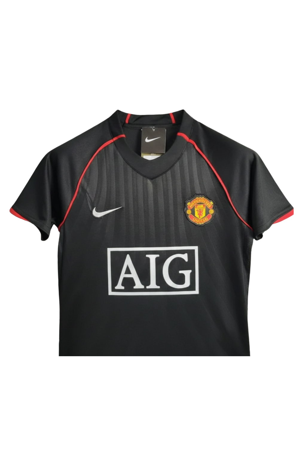 Manchester United 2007/2008 Black Jersey Kids Size