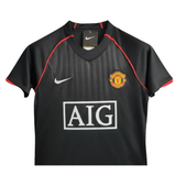 Manchester United 2007/2008 Black Jersey Kids Size