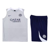 Inter Milan Light Grey Sleeveless Set