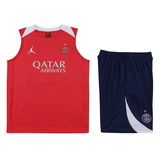 PSG Red Sleeveless Set