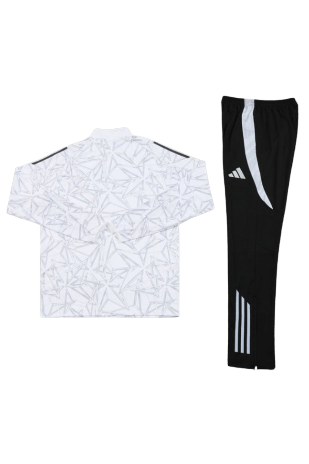 Real Madrid Black and White Tracksuit II