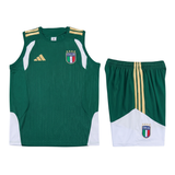 Italy Green Sleeveless Set