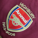 Arsenal Retro 2005-2006 Home Jersey Long Sleeve