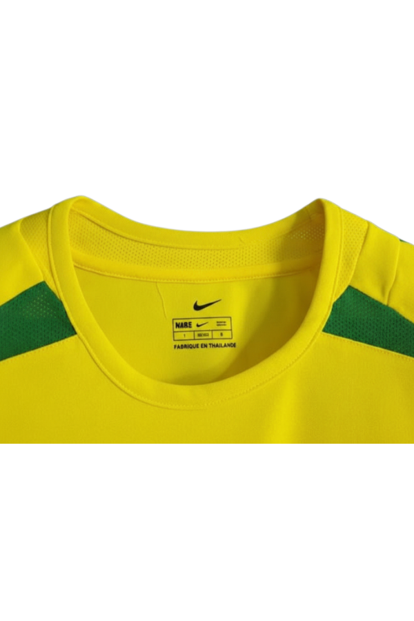 2002 Retro Brazil Home Jersey