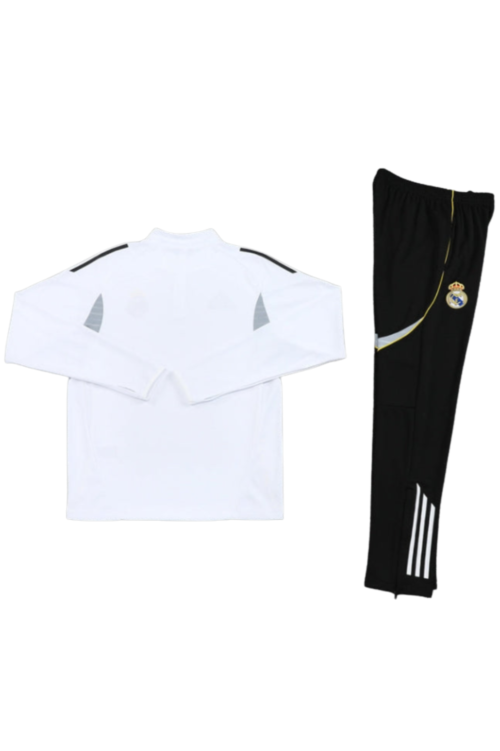 Real Madrid White and Black Tracksuit