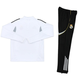 Real Madrid White and Black Tracksuit