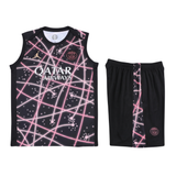 PSG Black Pink Sleeveless Set