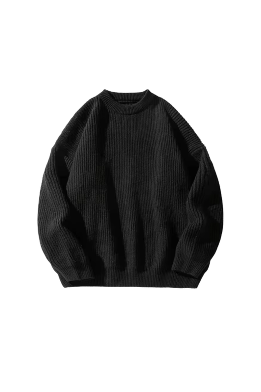 Black Stock Sweater