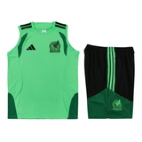 Mexico Green Sleeveless Set