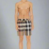Check Swim Shorts