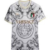 Italy "Versace" White Limited Jersey
