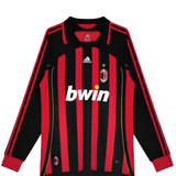AC Milan Retro 2007-2008 Long Sleeve Home Kit