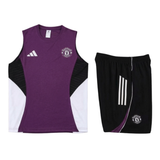 Manchester United Purple Sleeveless Set