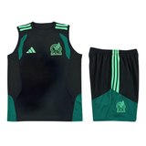 Mexico Black Sleeveless Set